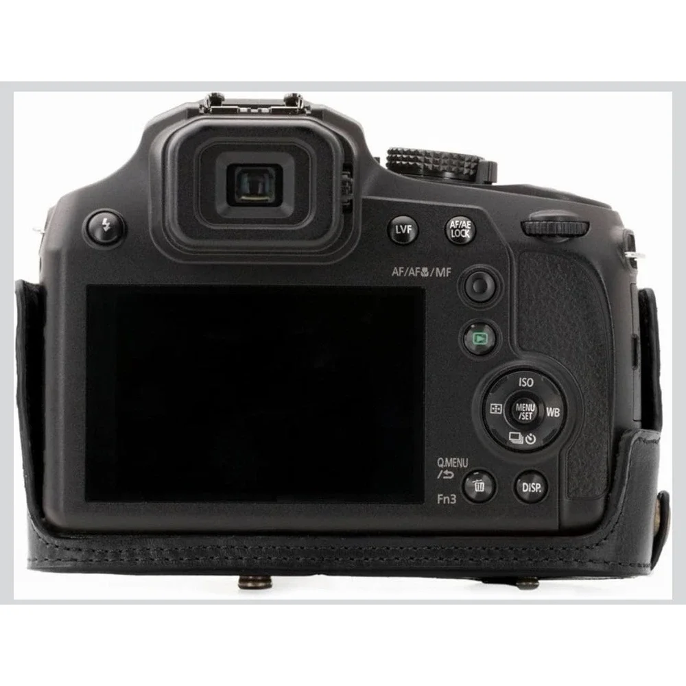 MegaGear Panasonic Lumix DC-FZ80, FZ82 Ever Ready Leather Camera Case